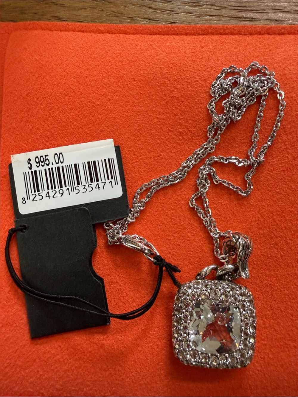 John Hardy Jewelry Set 925 Silver Topaz: earrings, ring, chain & pendant - Picture 15 of 16